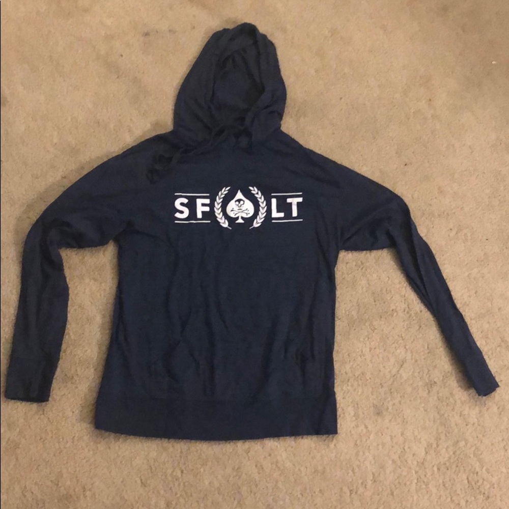 Soflete light hoodie size medium blue